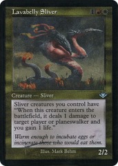 Lavabelly Sliver - Foil Etched - Retro Frame - MH1